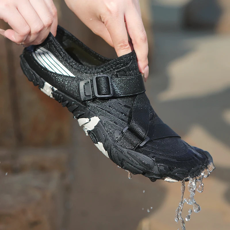 Large Size Unisex Gym Footwaer Couples Vacation Beach Game Aqua Shoes Men Squat Fitness Shoes Women Indoor Yoga Shoes 35-46# 240614