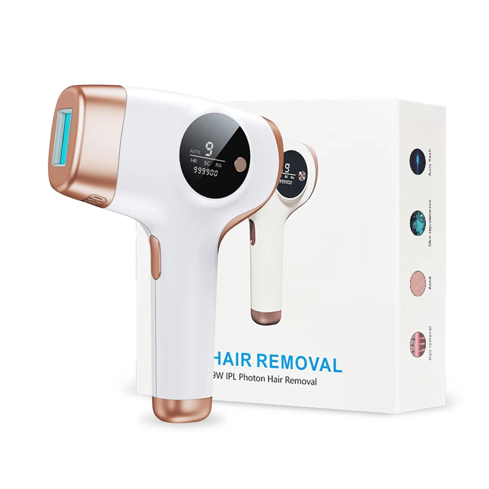 999,900 Flashes Laser Hair Removal 9 Levels Epilator LCD Display HR/SC/RA Mode Electric Shaver Remover For Women Body Bikini
