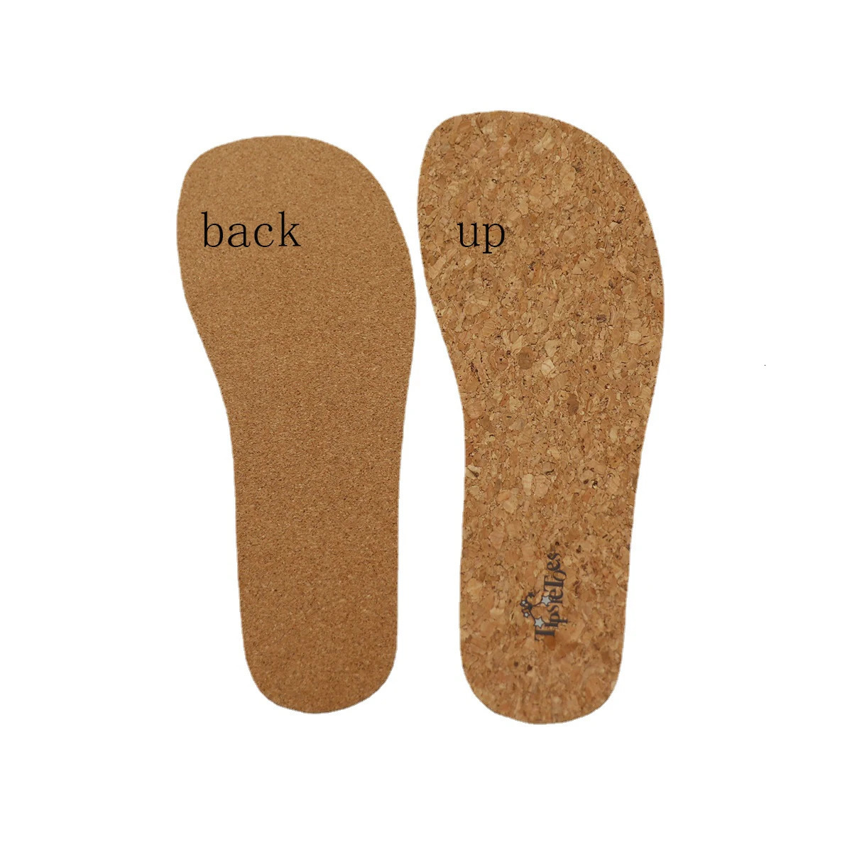 Tipsietoes deodorant insoles lightweight insoles absorb sweat breathable cork thin sports mens shoes 240614