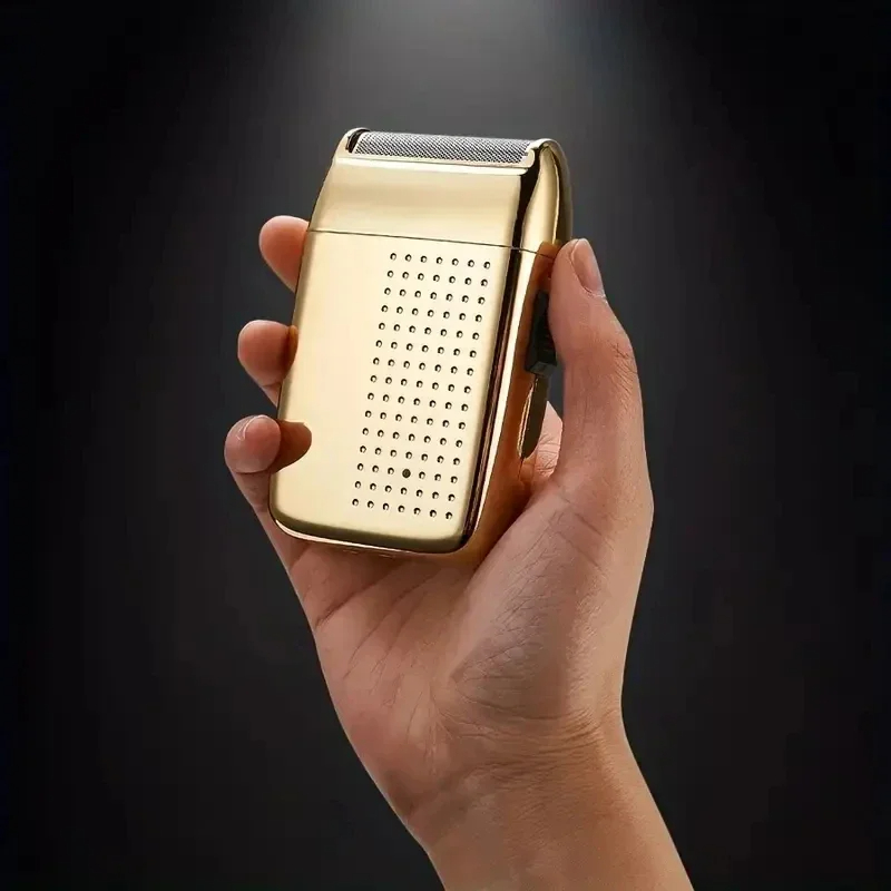 1pc mens exclusive electric reciprocating shaver washable shaver head portable charging design