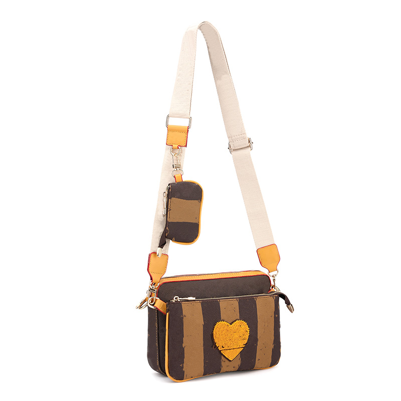 Women's Bag Man's bag Handbags Women Men Leather TRIO Messenger Bags Luxury Shoulder Bag Messenger bags Designer Handbag Tote Small Bags
