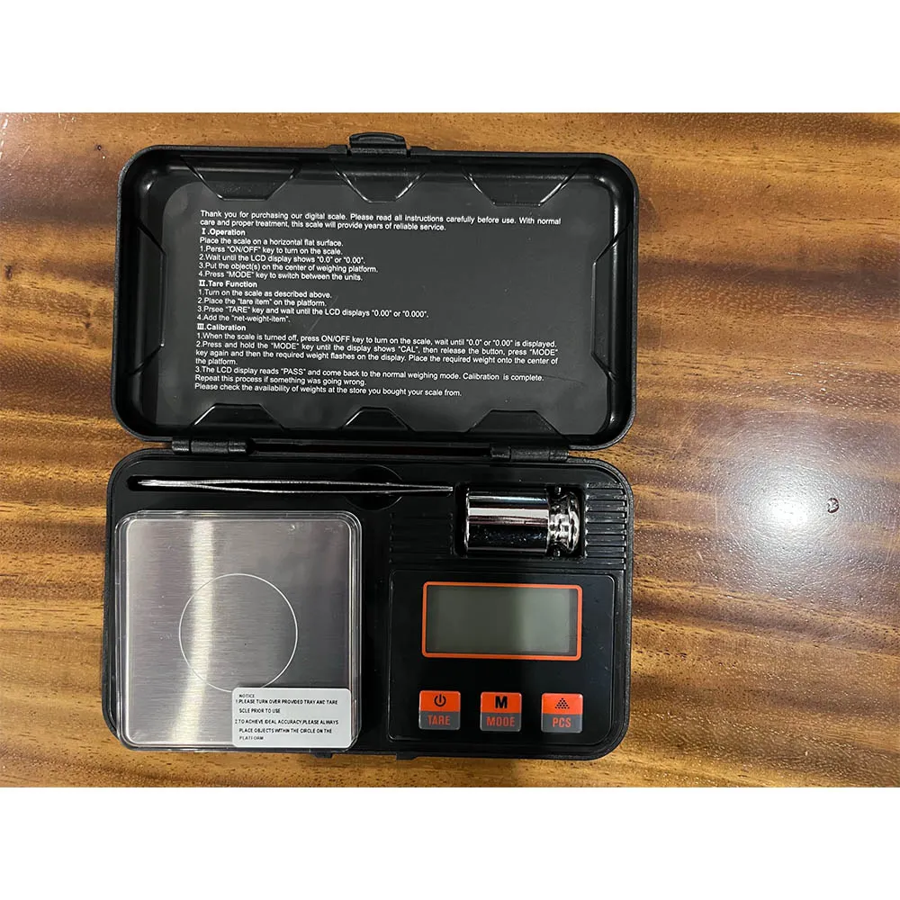 wholesale 0.001g Gram Scale, 50g Digital Pocket Scale High Precision Jewelry Scale with Back-Lit LCD, Tare Function for Food, Powder LL