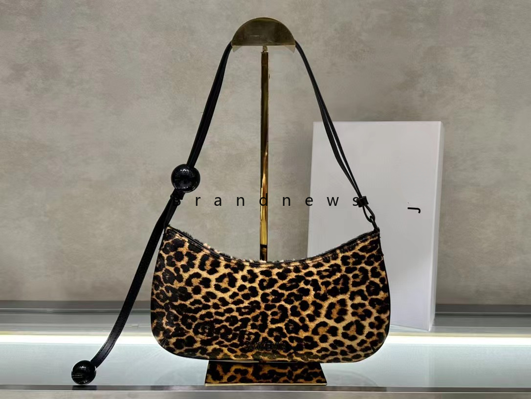 Leopard Print Shoulder Bag High Quality Designer s Underarm Bags Fashion Beads Messenger bag Famous Clutches Purses And Handbags 2771
