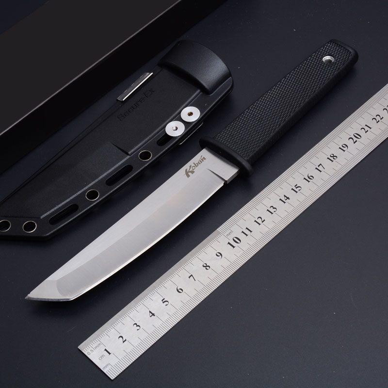 CS Cold Kobun Sammi Tactical Knife Tanto S Blade Military Straight Knives Portable Outdoor Camping Hunting Survival Tool