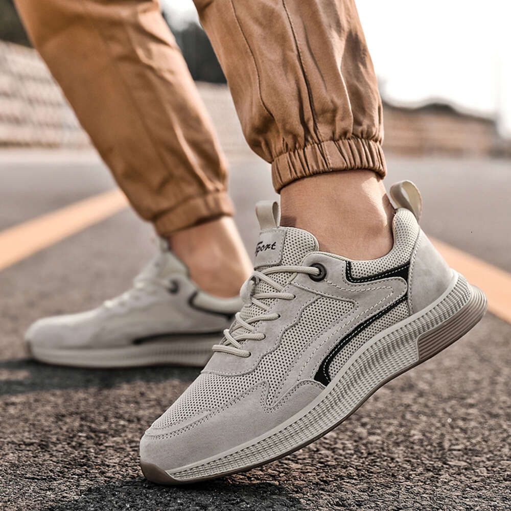 Taihao Z2302 Pig Skin Mesh Breathable Shoes 38-44