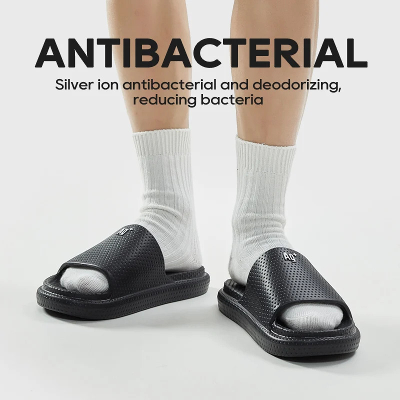 UTUNE Massage Womens Slide Light Silent Home EVA Beach Soft Outdoor Slide Bathroom Anti slip Mens Summer Shoes 240612