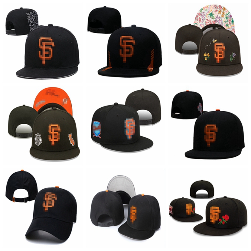 Giantses- SF letter Baseball Caps toucas gorros Women Men's Summer Hat Unisex Hip Hop bone Snapback Hats