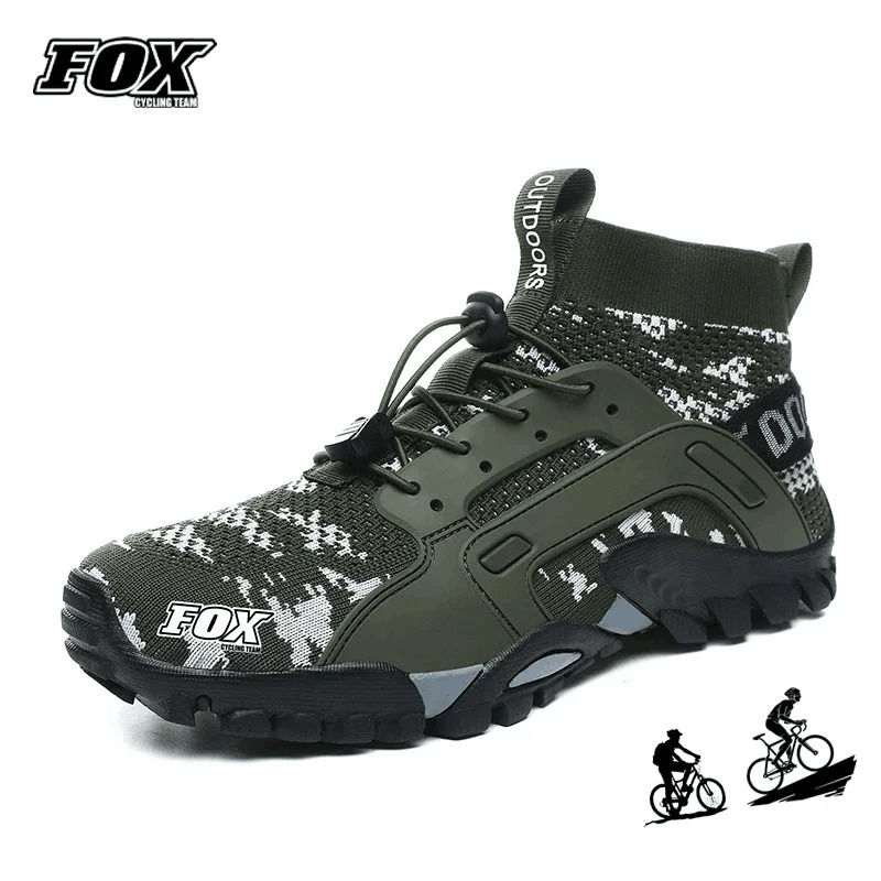 Shoes Mountain FOX Cycg Bike Team Mens Boots Waterproof Motorcycle Footwear Road Bicycle Sneaker atos Mtb Hombre Ciclismo