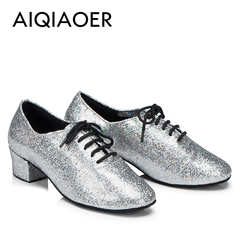 Ballroom dance shoes for women modern dance shoes with lace-up soft soled jazz 240614