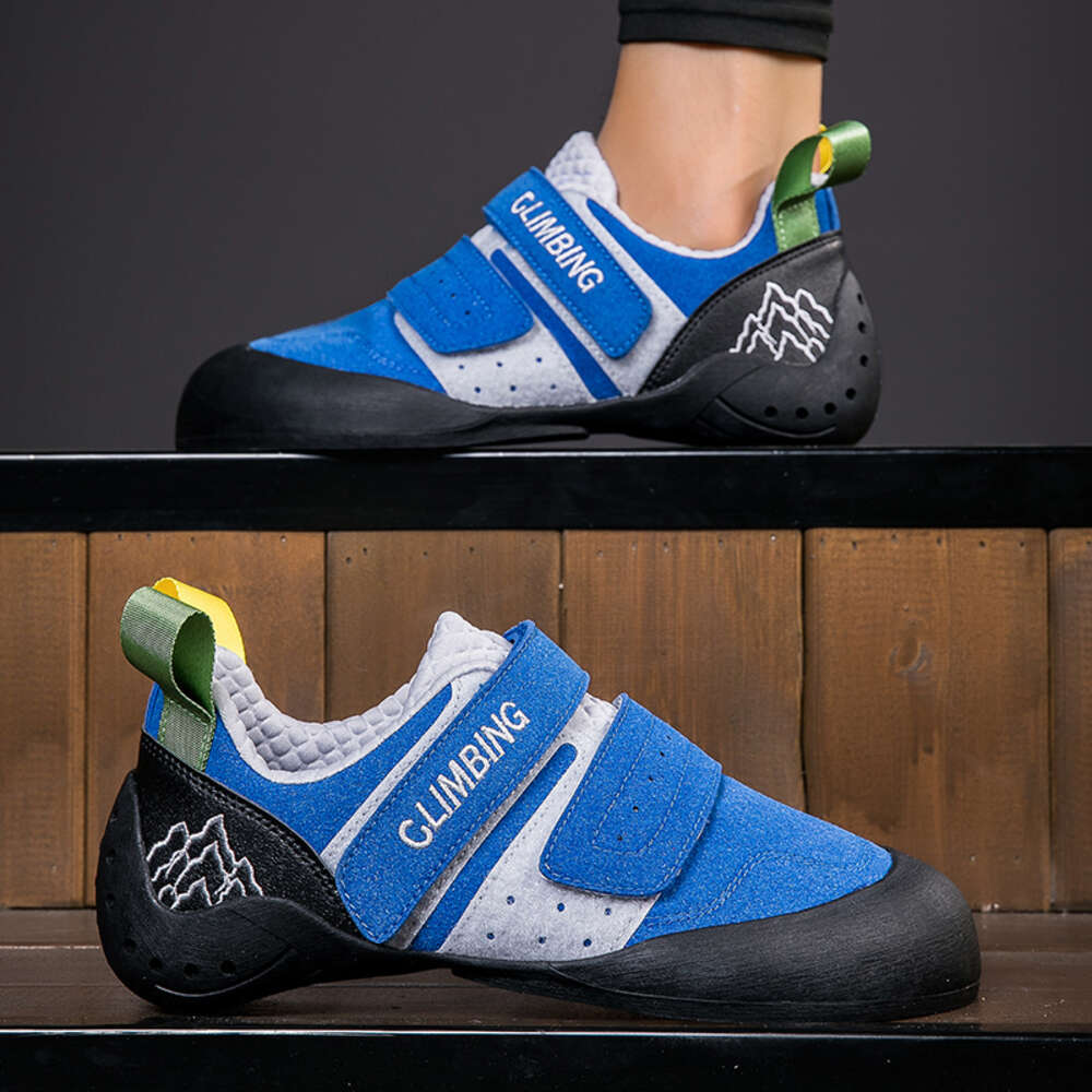 High quality Lightweight Outdoor Non-slip Professional Training Sports Wall Student Rock Men Kids Climbing Shoes