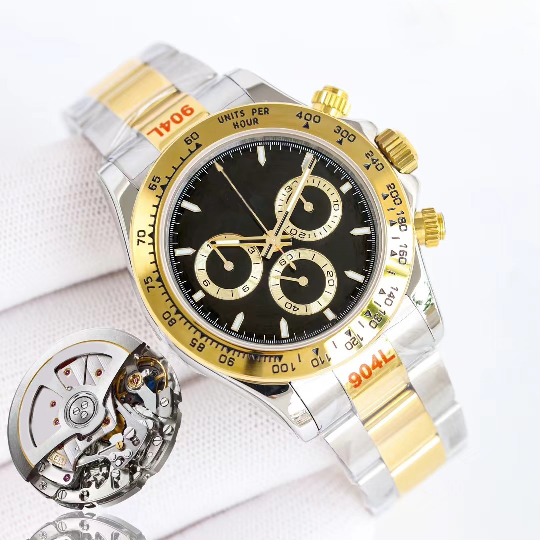 casual High Quality Watch 4131 Automatic Mechanical Movement Watch 904L Stainless steel 40MM waterproof glow-in-the-dark men watches with box