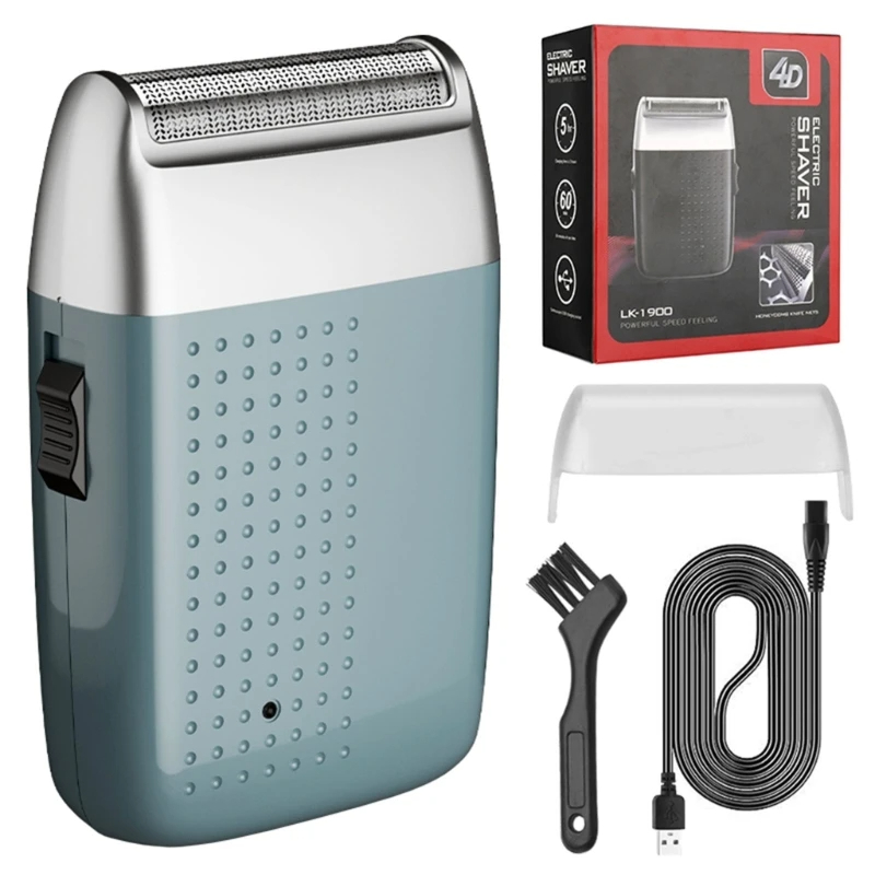 Rechargeable Hair Shaver for Men Electric Shaver Beard Electric for Razor Bald for Head Fades Shaving Machine Grooming