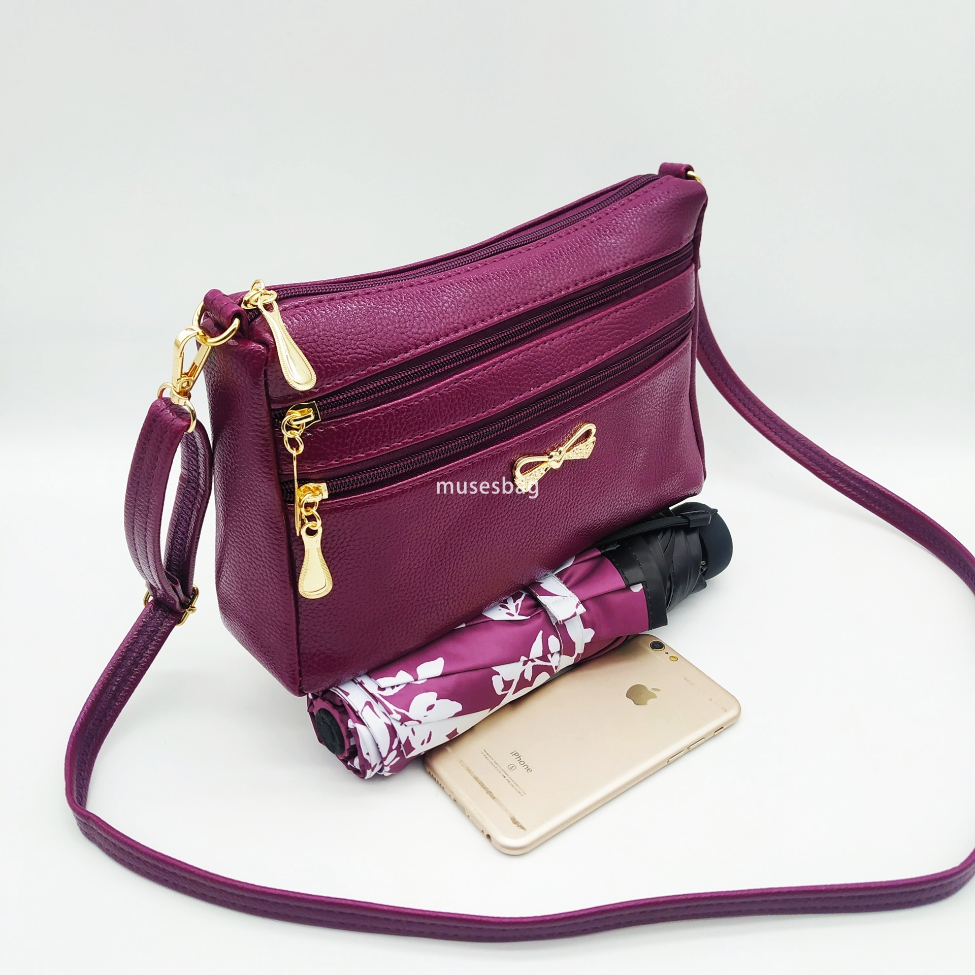 High quality stylish versatile and simple for middle-aged and elderly mothers to buy groceries Multi functional single shoulder diagonal cross bag for