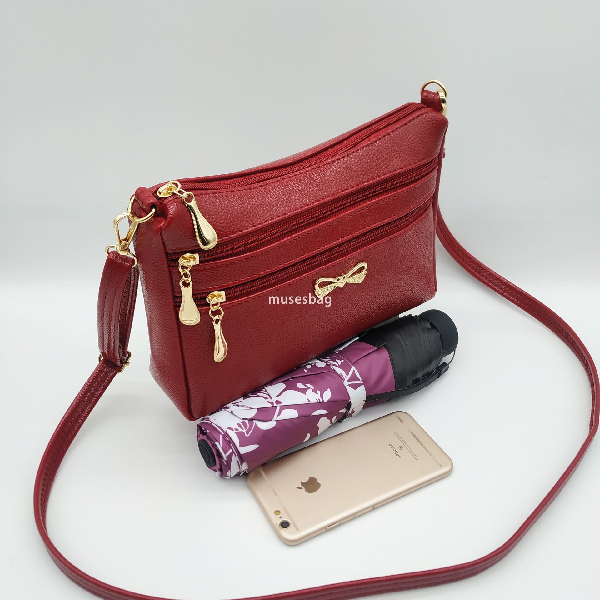 High quality stylish versatile and simple for middle-aged and elderly mothers to buy groceries Multi functional single shoulder diagonal cross bag for