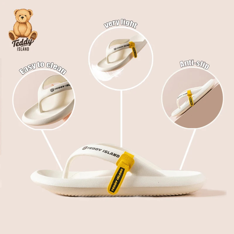 Mens and womens bathroom slippers with soft soled EVA anti slip summer indoor and outdoor beach slippers 240612