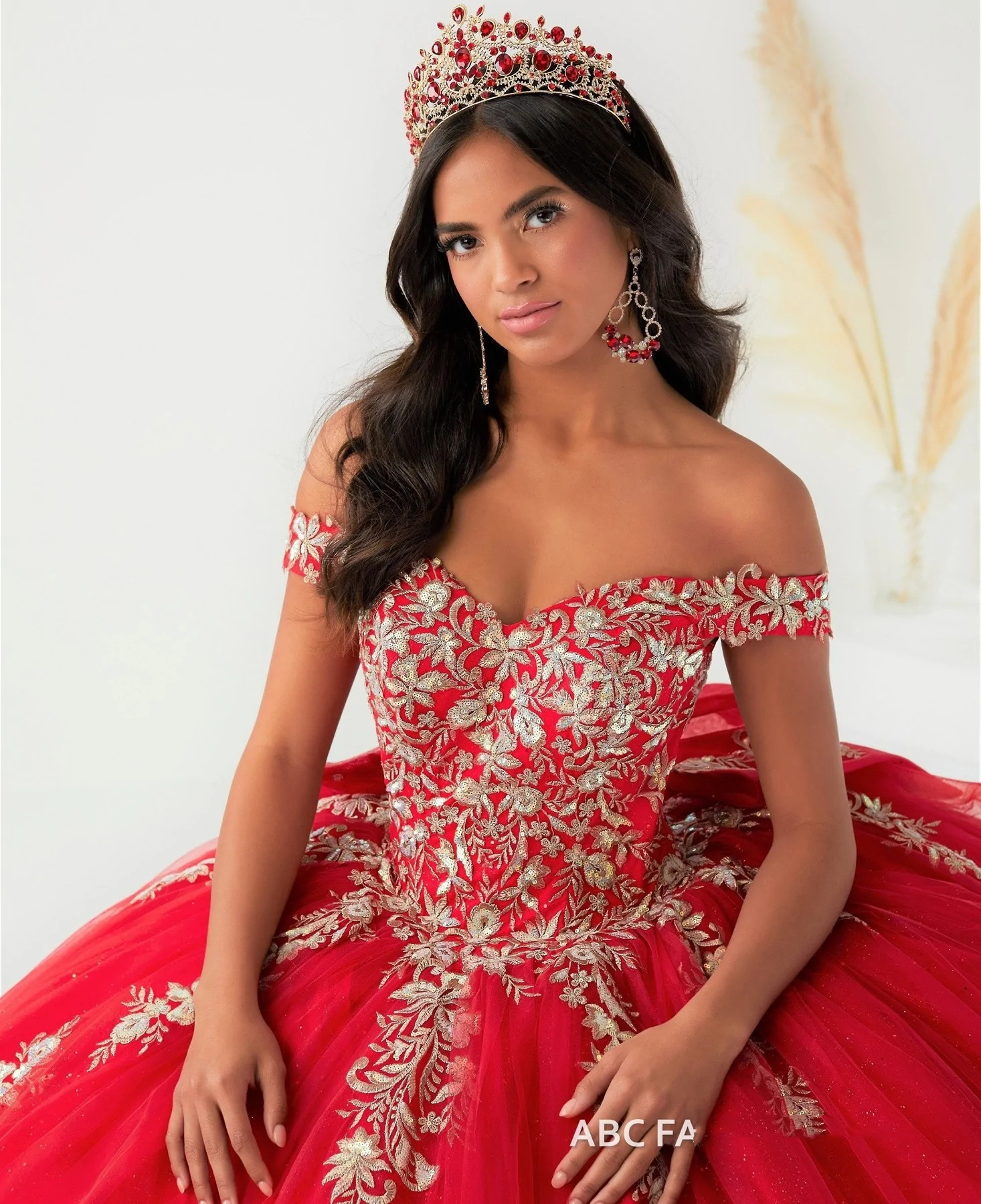 Mexican Quinceanera Dresses Ball Gown Off The Shoulder Appliques Lace Puffy Charro Sweet 16 Dresses 15 Anos