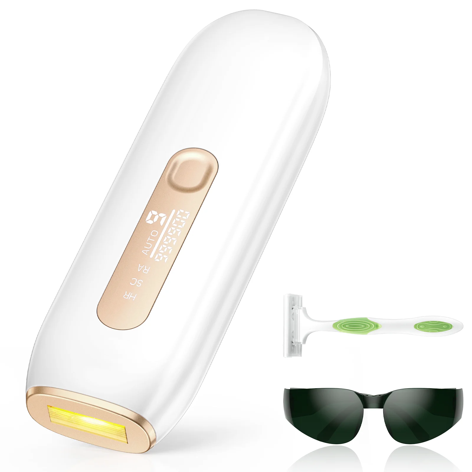 Hair Removal 999900 Flashes LCD Display Painless Electric Epilator Body Legs Armpit Facial Bikins Whole Body Use Men Women