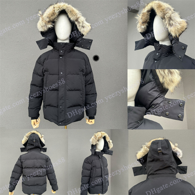 Jacket Down 29 wyndham parker Women Men 29S Wolf Fur Collar Medium Length Winter New Style Overcame Clothes Thick High-End 90% Duck Downs Men Clothing S--3Xl