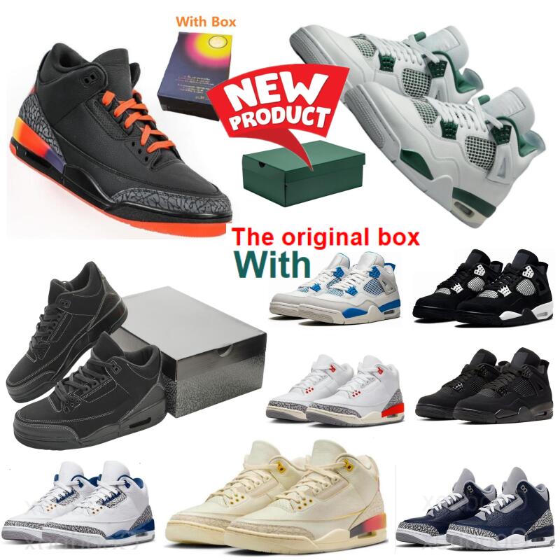 Oxidized Green 4 Black Cement Reimagined Basketball Shoes Men Women New 2025 White Cement Varsity Red RM Dune Red Elite WHAT THE Sports Shoes Sneakers