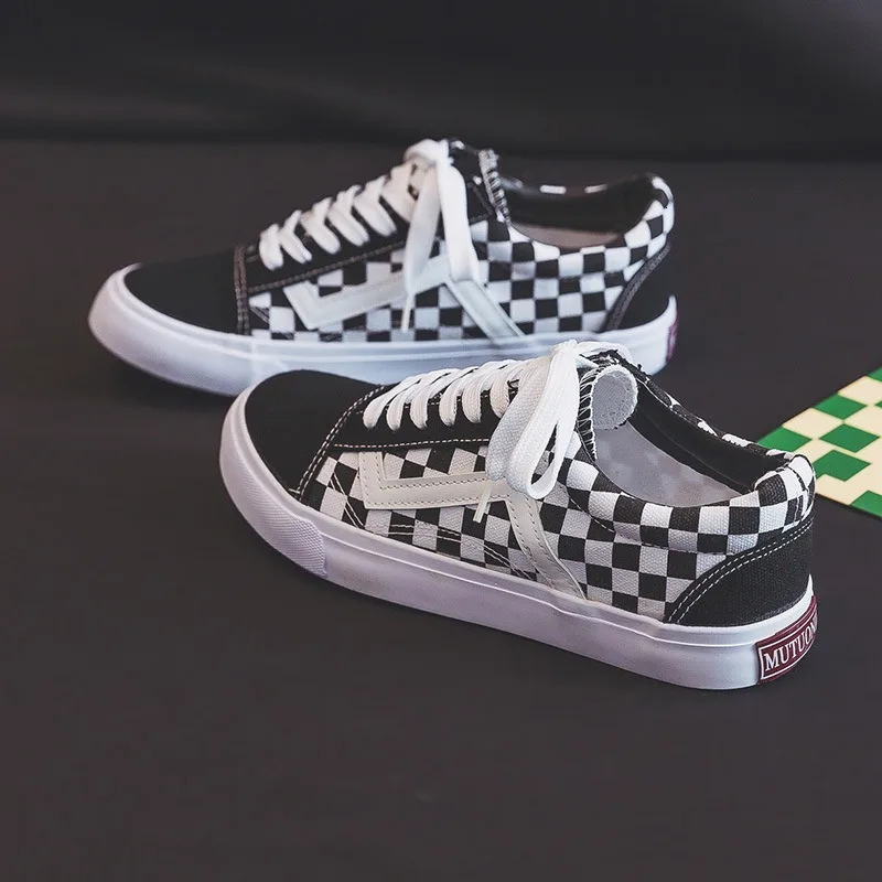 spring 2024 new Vance canvas women classic retro chic lovers casual national trend student skateboard shoes 241106