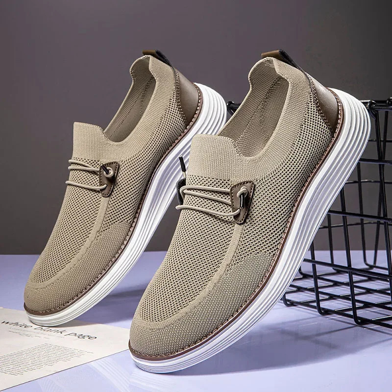 Damyuan Breathable Fashion Mens Sports Shoes Mesh Casual Shoes Lightweight Walking Sports Shoes Mens Shoes Plus Size Mens Tenis Shoes 240612