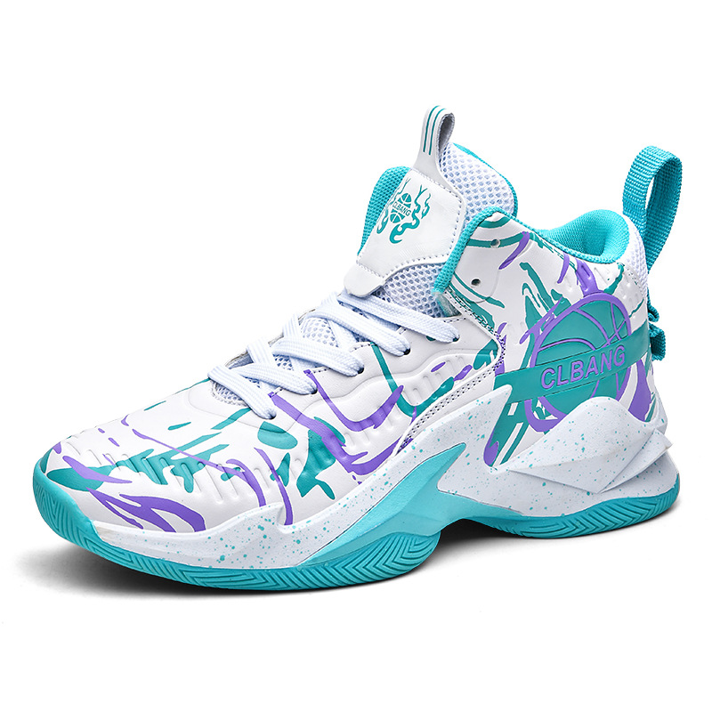 New basketball shoes for men summer teenagers students free shipping sports shoes outdoor leisure running shoes fashionable and versatile breathable