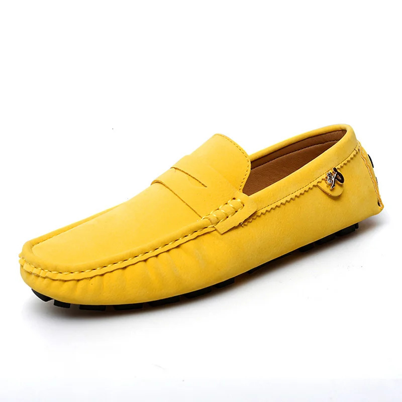Fashion Penny Loafers Mens Large Size Soft Moccasins Breathable Mens Driving Shoes Slippery in the Office Lazy Shoes Wedding Party Mens Shoes 240612