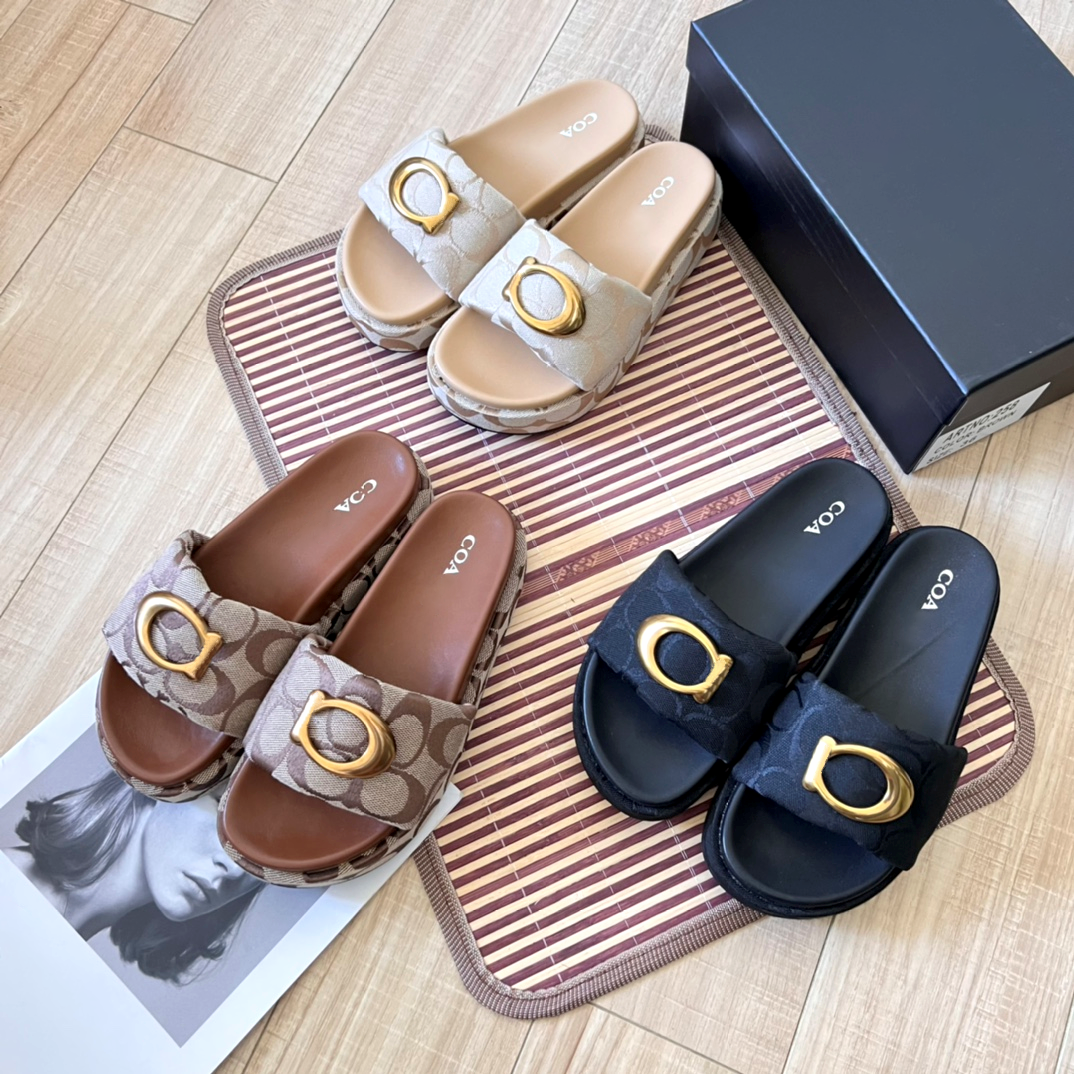 Spring 1 1 Designer Platform Sandal Flip flops womens mens luxury Slipper Summer pool fashion Casual shoe sandale beach Slide tabby Leather loafe