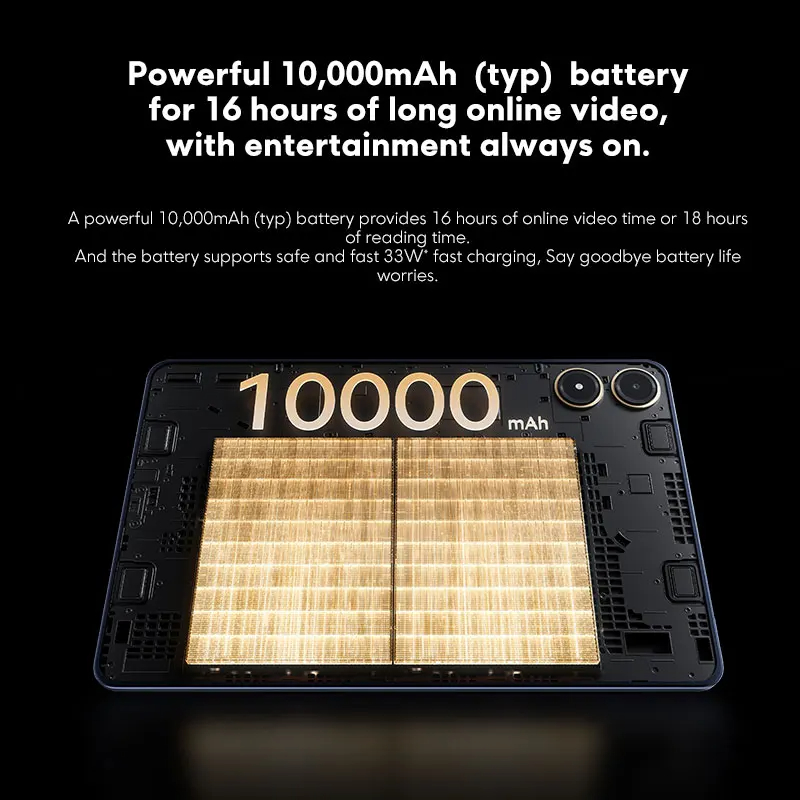 Global Version POCO Pad 12.1'' 2.5K Display Tablet Snapdragon 7s Gen 2 Octa core 10000mAh Battery 33W Charging WIFI Tablet PC