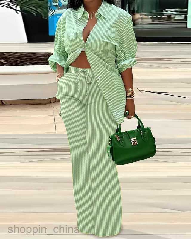 Women's Tracksuits Autumn New Women's Printed Long sleeved Two piece Pants Set for Women Sets