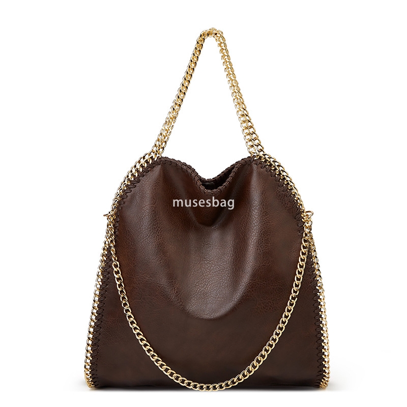 High end high-quality new spring summer European and American fashion chain simple ZA folding hand-held women's shoulder bags 56a5 4