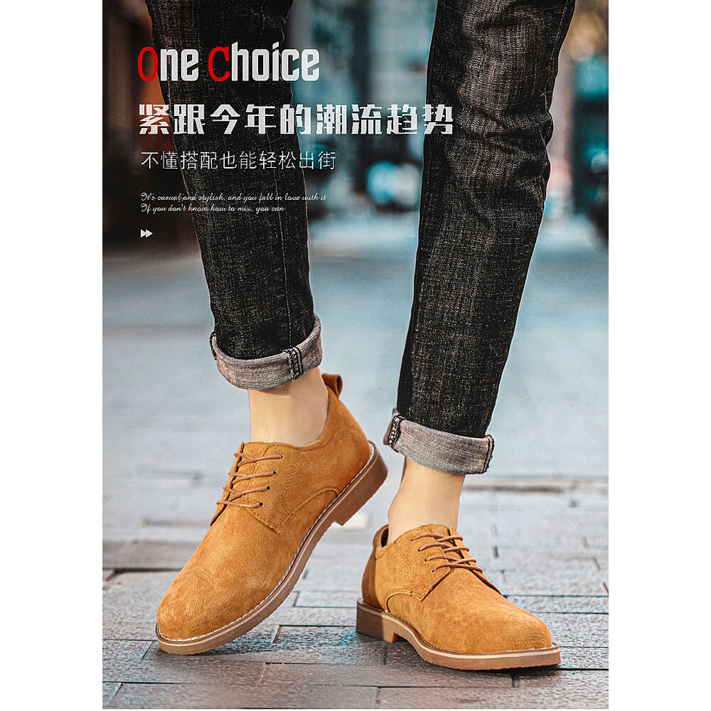 Taihao 1150 Large Genuine Leather Casual Low Help Work Shoes 38-46