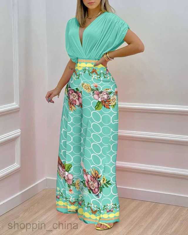 Women's Tracksuits Summer New Women's Wear Temperament Commuting Two Piece Pants Set for Women Sets