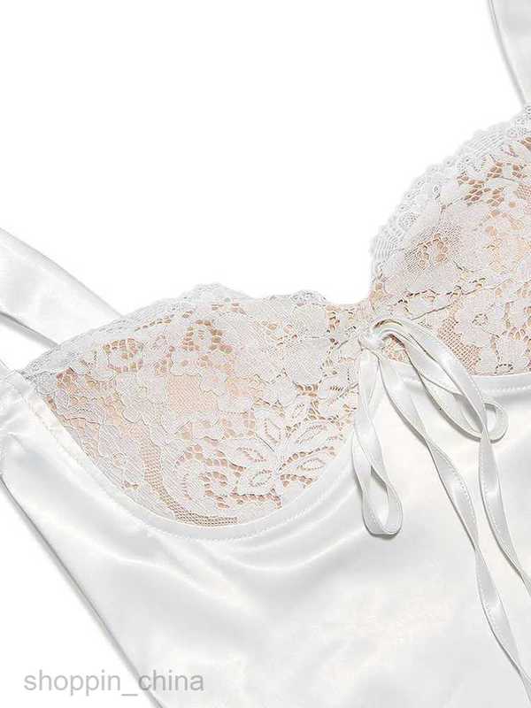 Elegant Classy Satin Mini Dresses Women Wedding Guest Cocktail Party Outfits Chest Lace Padded A Line White Dress 7654D