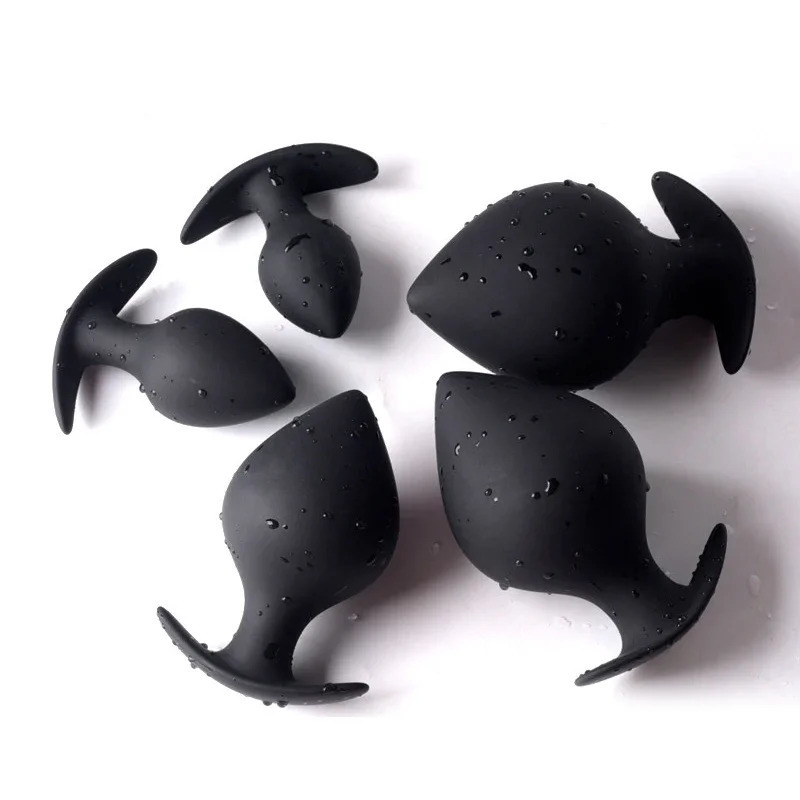 35-80mm Huge Anal Plug Anchor Base Silicone Anal Dilation Training Fisting Big ButtPlug for Man Prostate Massage Anal Sex Toy 240603