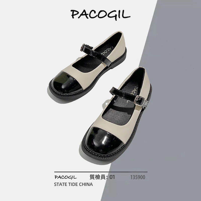 Womens shoes in 2024 spring summer clothes black and white small perfume light wind small mouth small flat 240614