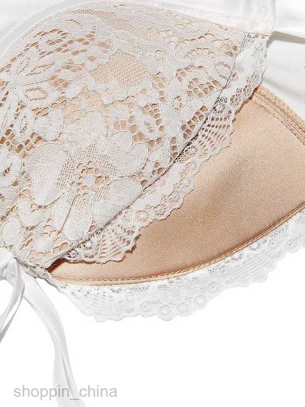 Elegant Classy Satin Mini Dresses Women Wedding Guest Cocktail Party Outfits Chest Lace Padded A Line White Dress 7654D