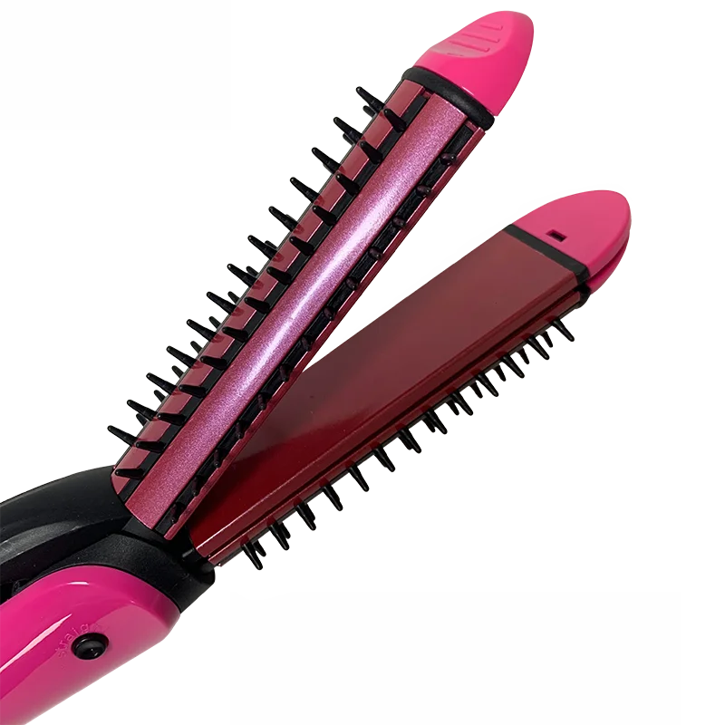 Straight iron rollers corn clip hair curler triad multi-function curling iron splint to generate electricity with 3