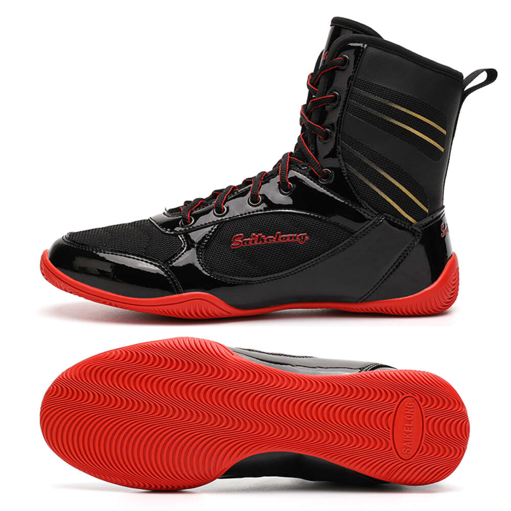 2023 Custom Made Professional Sport Training Wrestling Shoe New Design Men Boxing Shoes