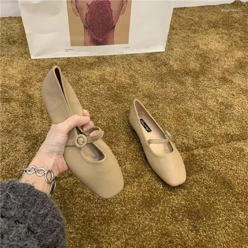 Casual Shoes Bailamos 2025 Spring Women Flats Comfortable Soft Boat Loafers Ballerina Shallow Round Toe Ballet Flat