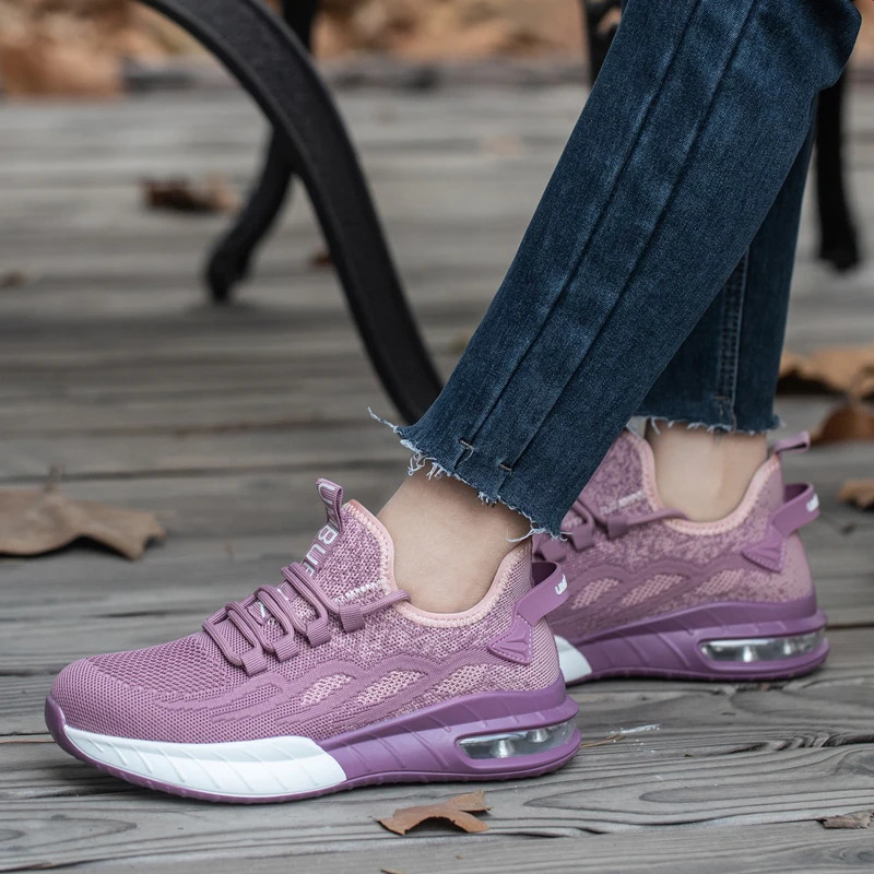 Steel Toe for Breathable Shoes Women Safety Puncture Proof Sport Work Sneakers Construction Security Boots