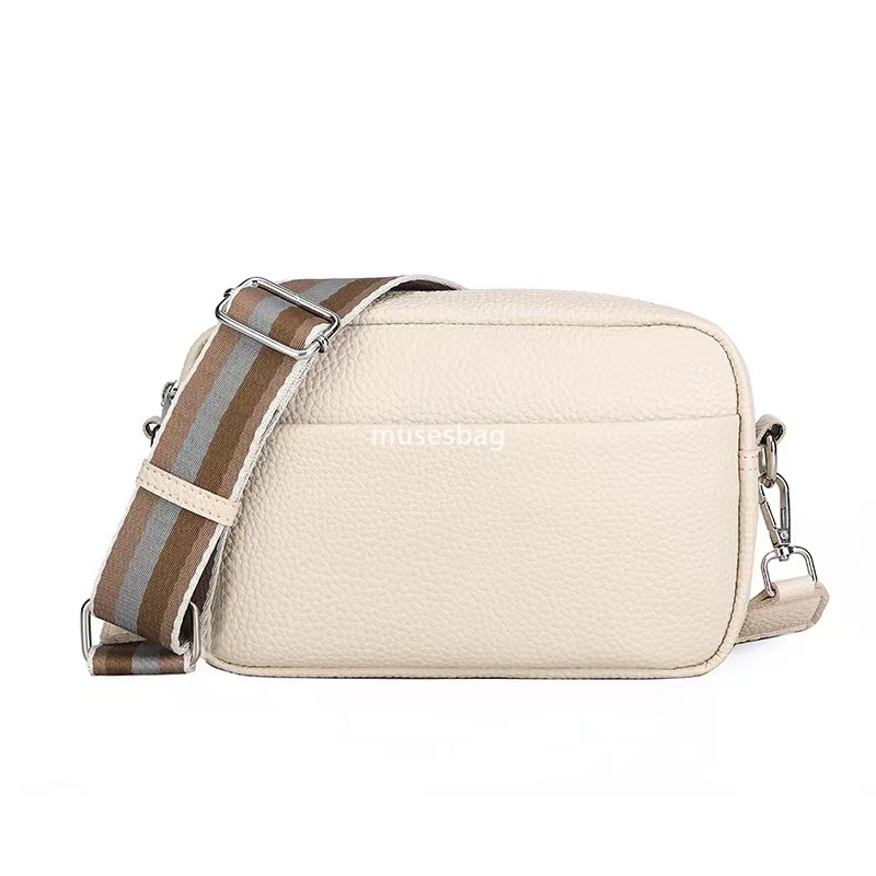 Designer Women's High end Fashion High end Bag New Classic Retro Multi functional Small Square Bag Wide Shoulder Strap Single Shoulder Oblique St