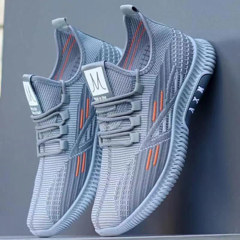 Men Ddmysports Autumn S Breathable Mesh Flying Weaving Soft Soled Single Shoes Lightweight Versatile Casual Free Shipping Outdoor oft oled ingle hoes 