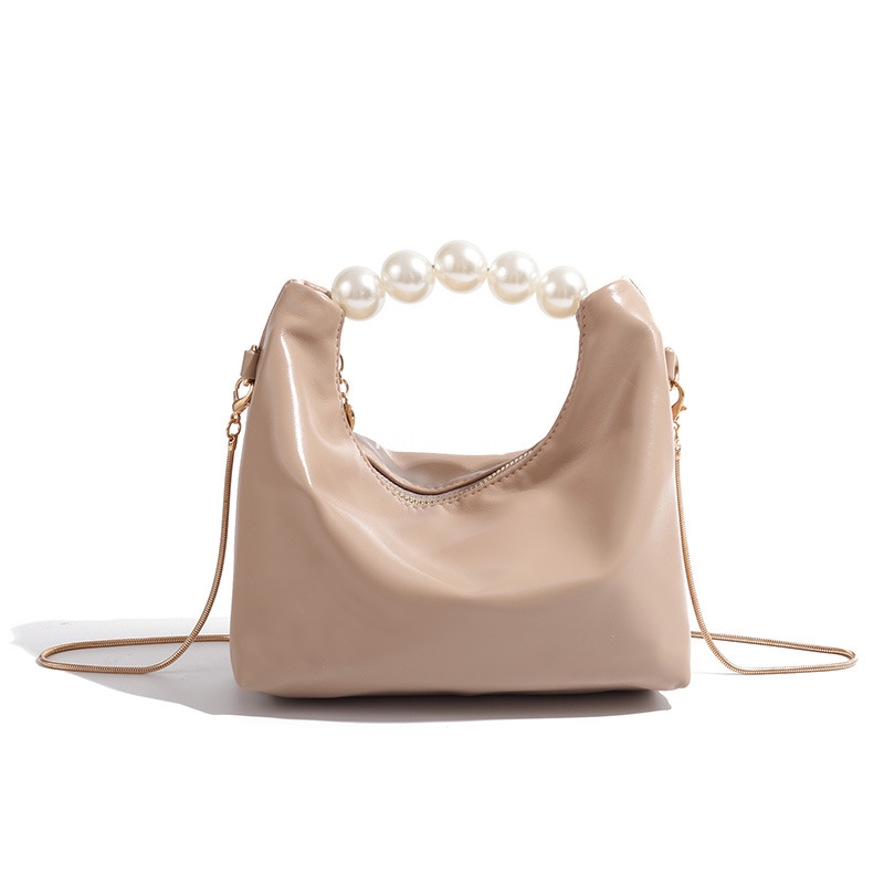 High end urban minimalist and niche design pearl handbag women's new high-end chain crossbody bag small fresh dumpling bag
