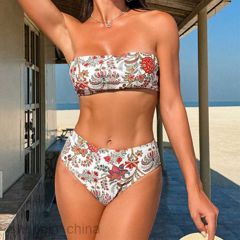 Women's Sexy Swimwear New Printed Bra Sexy Swimsuit Fashion Bikini female Bikini
