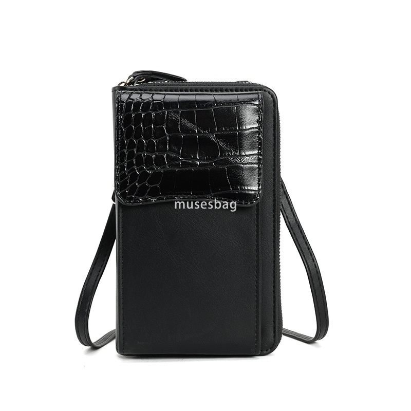 Designer Women's High end Elegant and Fashionable Shoulder Bag Simple and Practical Multi functional Oblique Straddle Phone Bag Large Capacity Ph