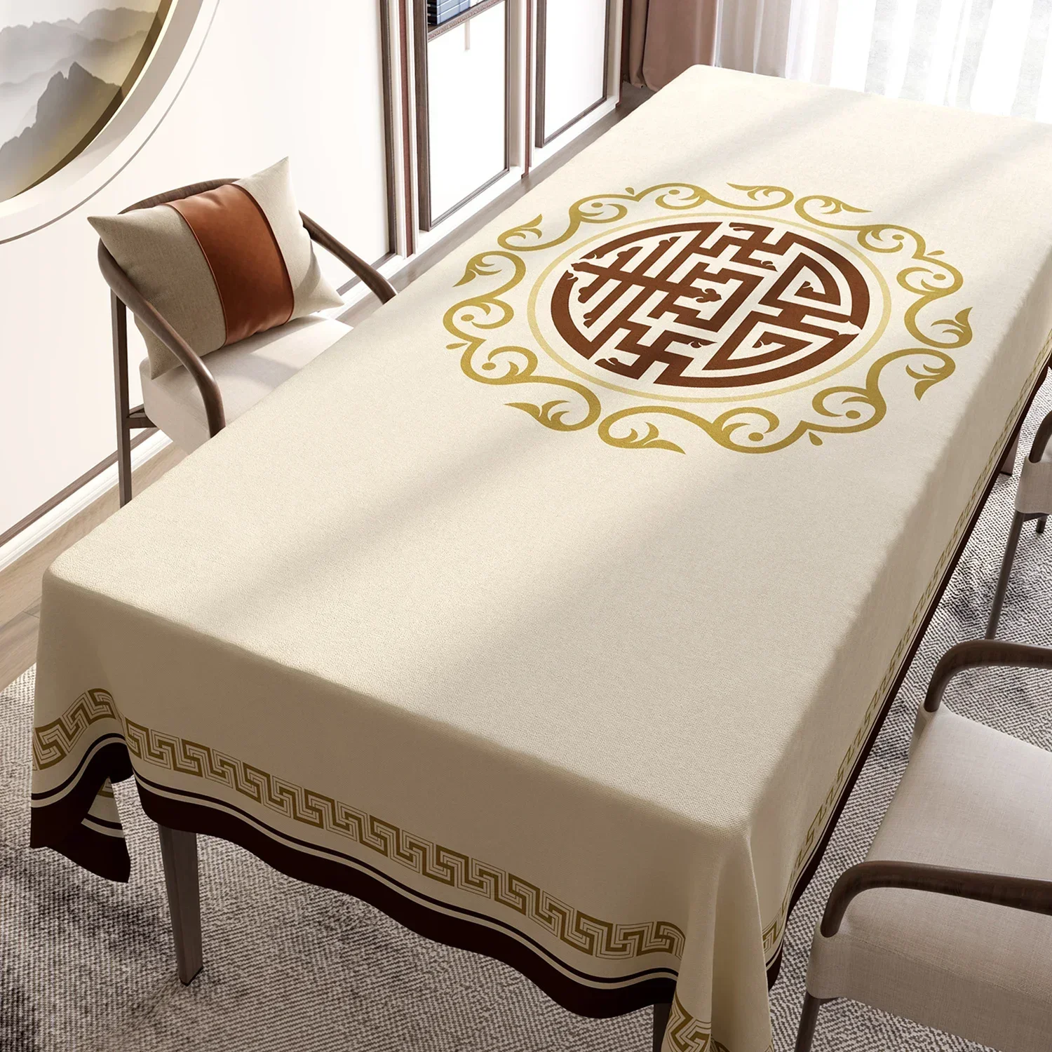 Table Basse De Jardin Mantel Peque Adorno Mesa Centro Party Table Cloth 9KNP01