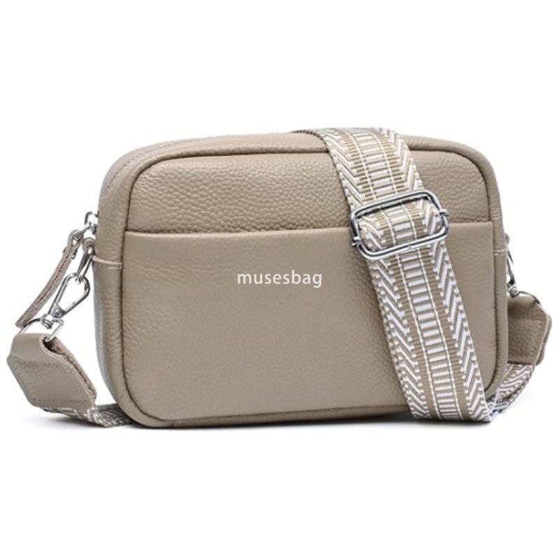 High quality women's designer fashion versatile PU classic retro multifunctional small square bag wide shoulder strap single shoulder diagonal cr