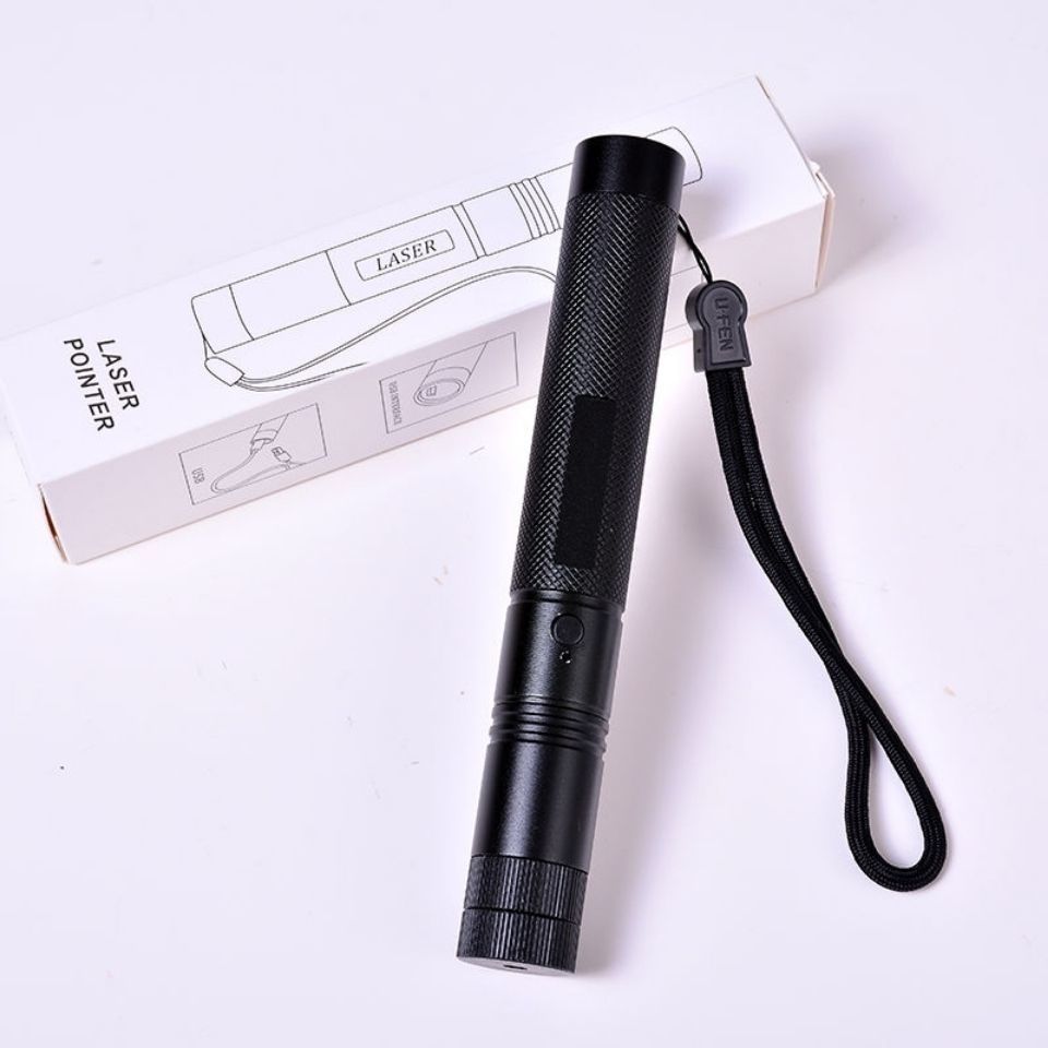 Laser Pointers Pointer Usb Charging 303 High Power 5 Mw Dot Green Red Purple Pen Single Point Starry Burning Lazer Quality Drop Delive Othkn