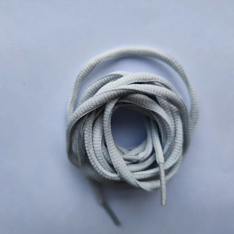 Customized sports shoes for men and women black and white gray flat semi-circular suitable for all round shoelaces 240615